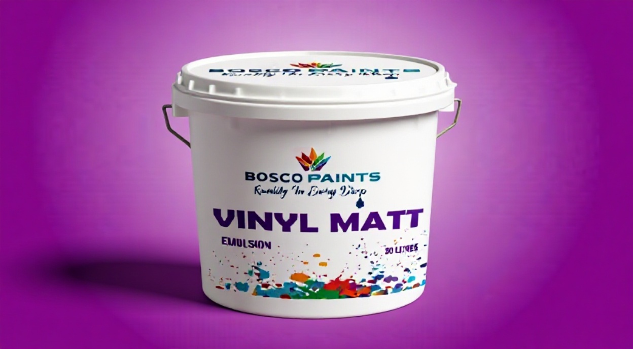 Vinyl Matt paint — front view